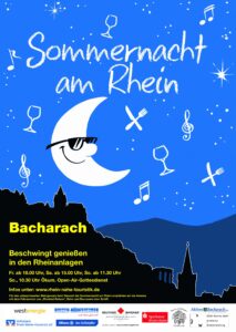 Sommernacht am Rhein